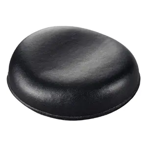 Wrist rest Renkforce RF-6031910, faux leather/Lycra with PU foam, black, 93×93×25 mm