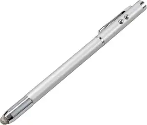 Presenter set Renkforce RF-5995444 — laser pointer (red), input stylus, ballpoint pen, LED flashlight