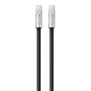USB 2.0 cable Renkforce RF-6056870 USB-C to USB-C 0.5 m Black/Silver