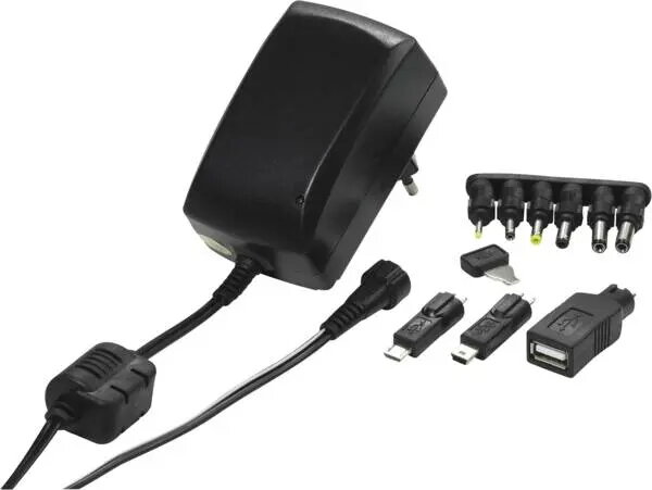Barošanas adapters Vivanco VVITADAPT27WUN, iekštelpām, universāls