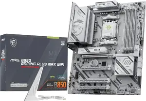 Mātesplate MSI MAG B850 GAMING PLUS MAX WIFI (AM5) — AM5 ligzda, B850 čipsets, ATX, Wi‑Fi