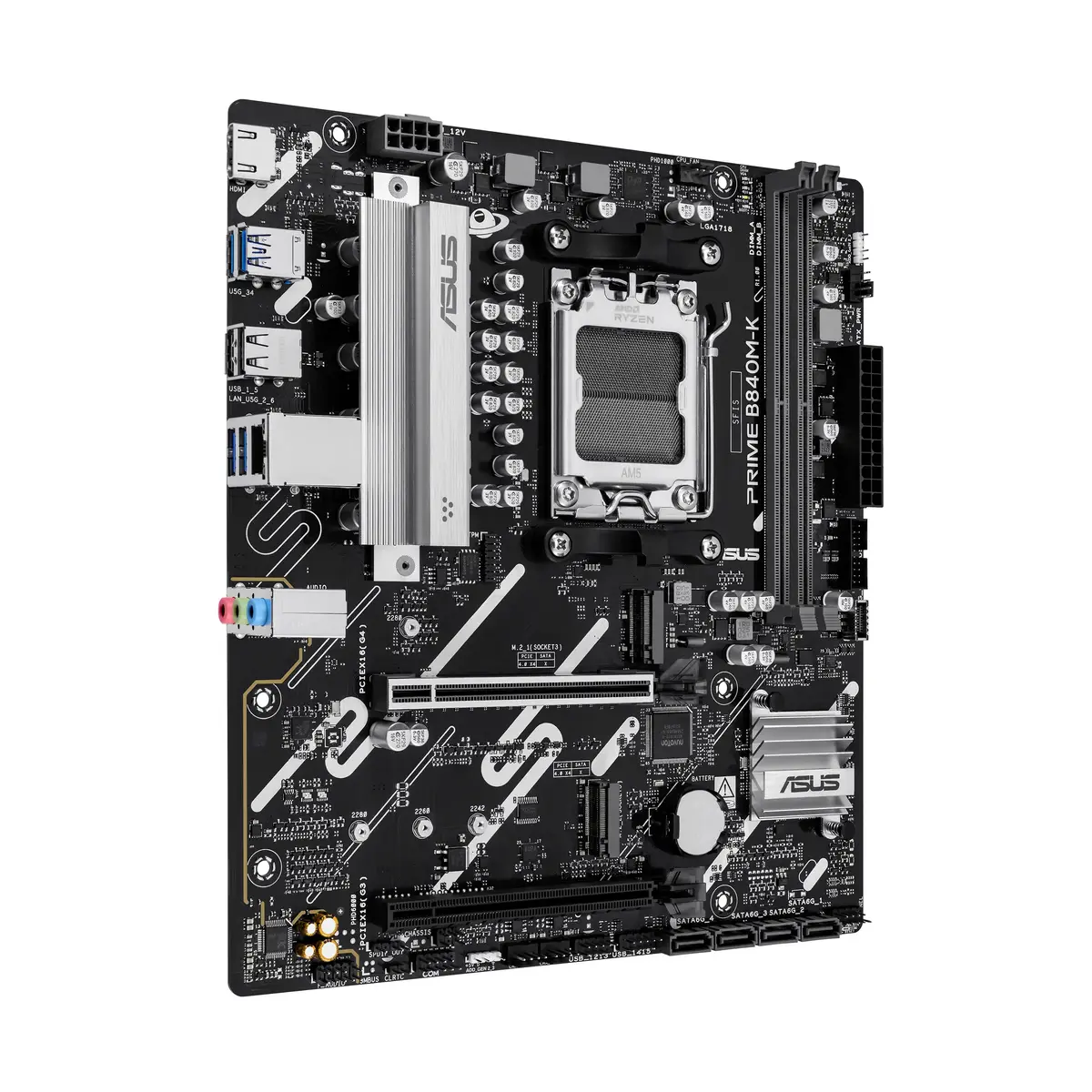 Asus PRIME B840M-K mātesplate (Socket AM5, micro ATX) Photo 3