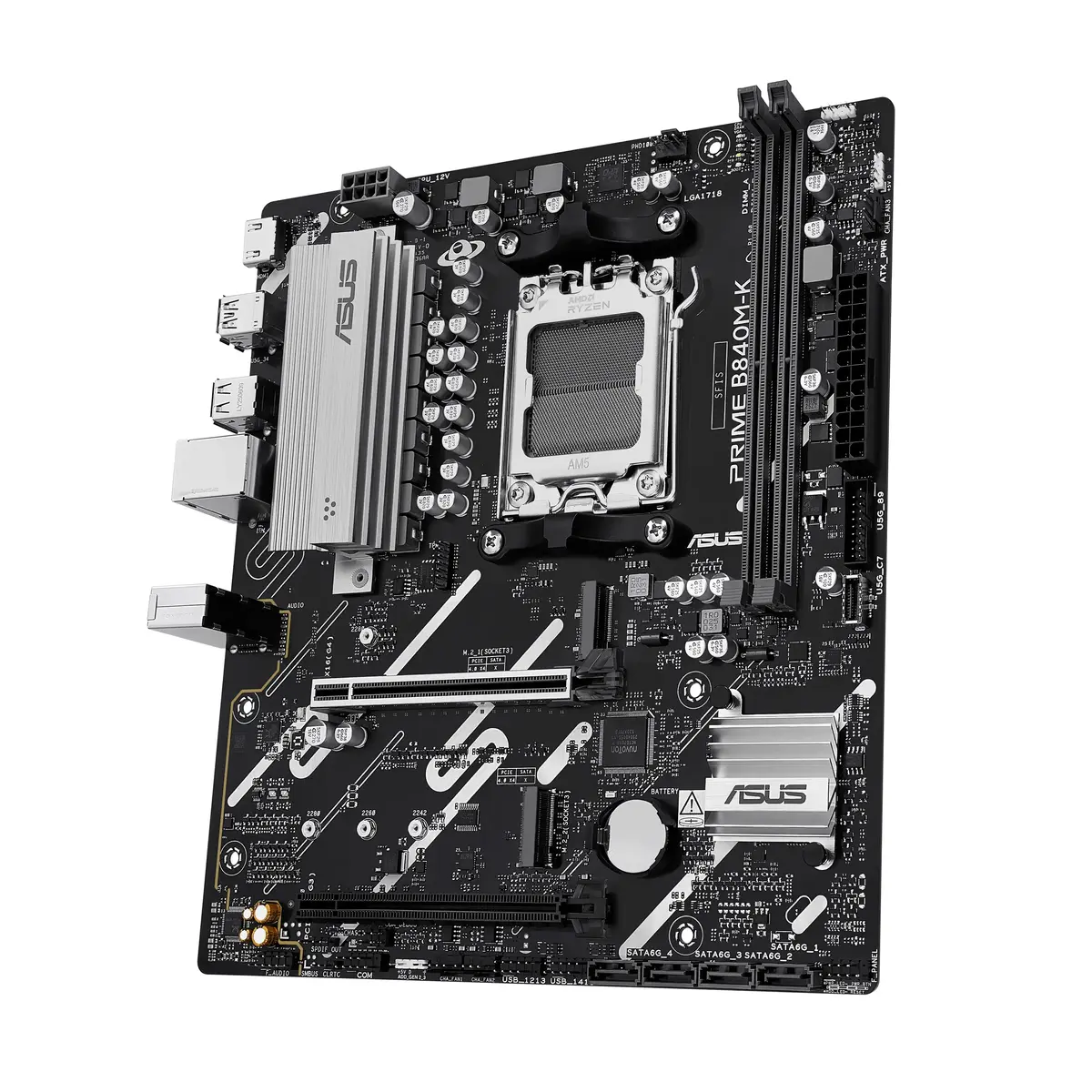 Asus PRIME B840M-K mātesplate (Socket AM5, micro ATX) Photo 5