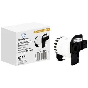 Thermal ribbon Renkforce RF-6027846 15.24 m × 6.2 cm, white