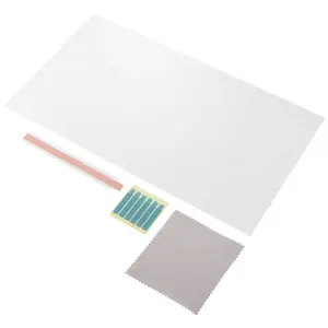 Laptop screen protector Renkforce RF-6055800, transparent, 383×215 mm, 0.38 mm thickness, universal