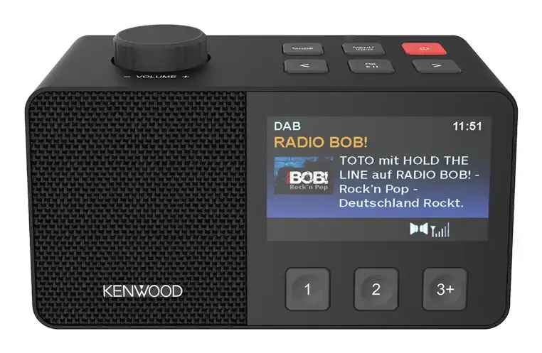 Kenwood CR‑M70DAB‑B portatīvais digitālais radio Photo 2