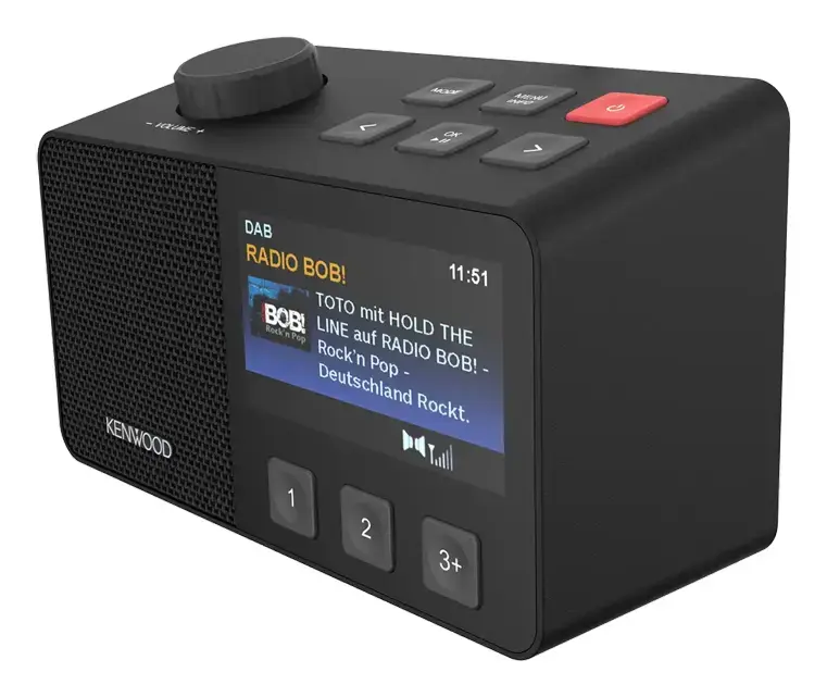 Kenwood CR‑M70DAB‑B portatīvais digitālais radio Photo 3