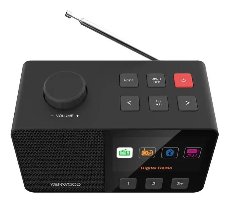 Kenwood CR‑M70DAB‑B portatīvais digitālais radio Photo 7