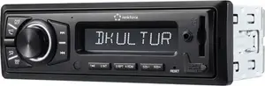 Car radio Renkforce RF-6085490 with DAB+ tuner, integrated DAB antenna and Bluetooth hands-free