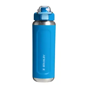 Thermal bottle STANLEY Wellspring Bottle 0.71L — insulated vacuum flask, blue