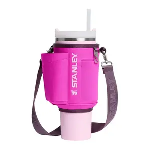 Carrying case for thermos mug STANLEY The All-Day Quencher Carry-All 1.18L — purple