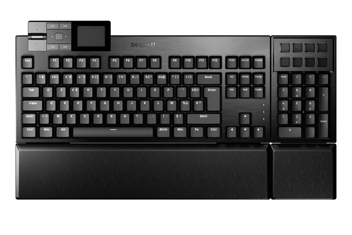 be quiet! Dark Mount Silent Tactile FR ISO mechanical keyboard Photo 2