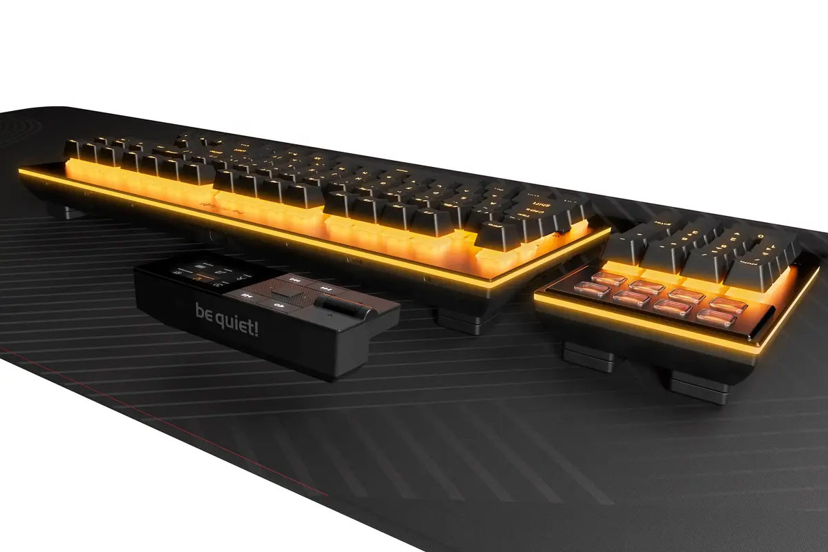 be quiet! Dark Mount Silent Tactile FR ISO mechanical keyboard Photo 4