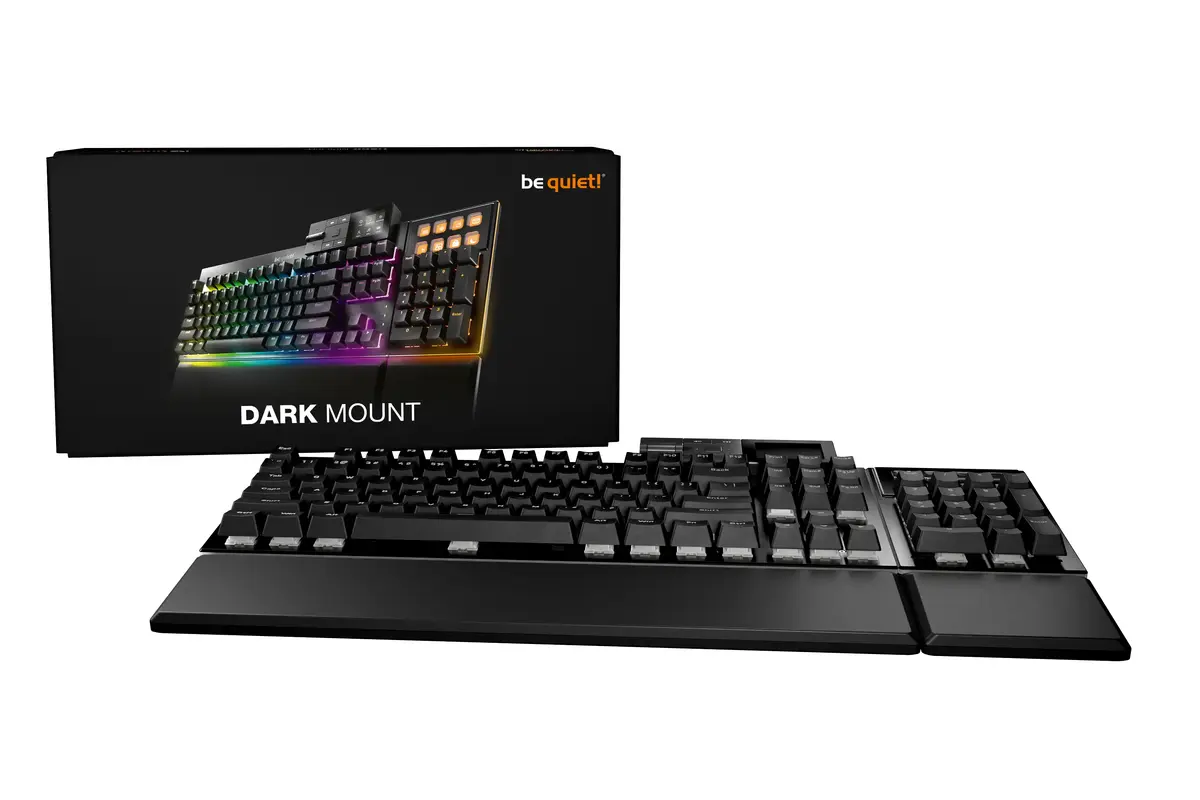 be quiet! Dark Mount Silent Tactile FR ISO mechanical keyboard Photo 8
