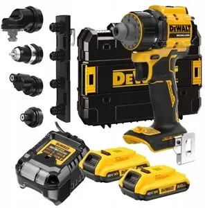 Аккумуляторный удачный сверло-держатель DeWalt DCD803D2T-QW — 18 В бесщеточный, комплект с 2 аккумуляторами