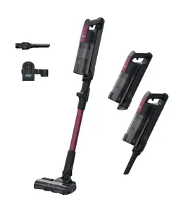 Hoover HF310HX 011 Bezvadu stāvsūcējs Bezmaisa 0.7 L HEPA 400 W Magenta