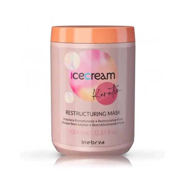 Matu maska Inebrya Ice Cream Keratin