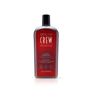 Шампунь AMERICAN CREW Detox Shampoo 1000 мл для мужчин, 1 шт