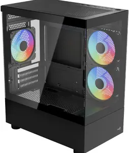 Micro/Mini-ITX computer case AEROCOOL Geh Viewport Mini-G-BK-v4 ARGB black