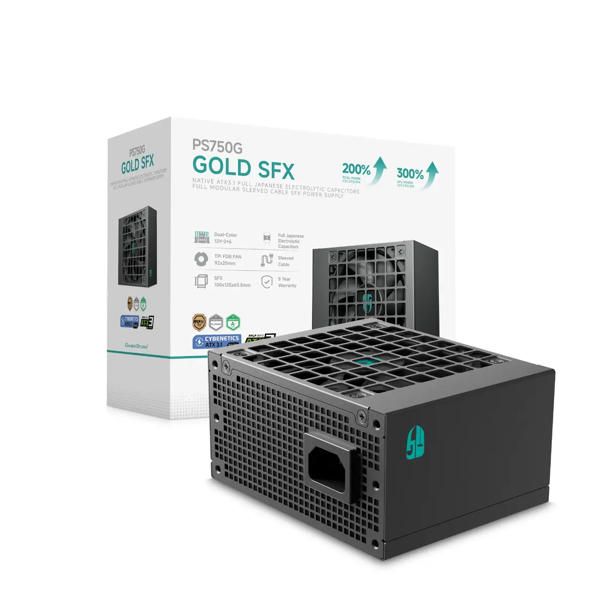 DeepCool Gamer Storm PS750G блок питания 750 Вт Photo 6