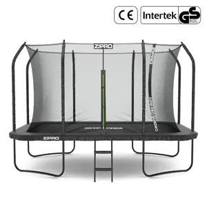 Trampolīna Zipro JumpPro Quadro 8x12FT (366 x 244 cm) āra karkasa trampolīna