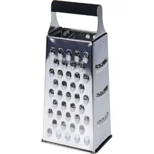 Box grater Excellent Houseware Tarka 4-sided steel for vegetables, fruits and cheese