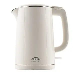 Electric kettle ETA Edita 8595 90010 — 1.5 L, 2200 W, stainless steel, beige