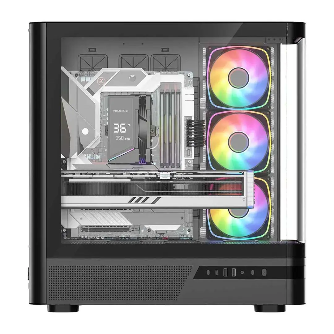 MODECOM VOLCANO AQ200 ARGB MIDI корпус Photo 2