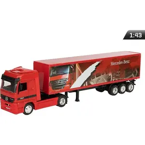 Игрушечный металлический грузовик Daffi Mercedes масштаба 1:43, модель 57654