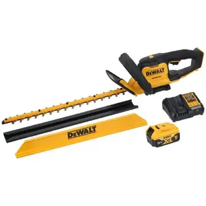 Cordless hedge shears DeWalt DCMHT564P1-QW 55 cm blade length, battery-powered
