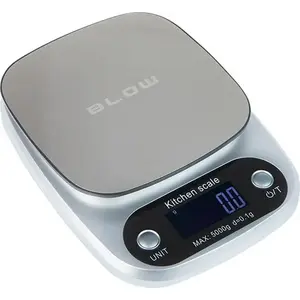 Kitchen scale BLOW KS203 silver – compact digital kitchen scale, model KS203