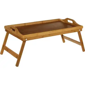 Bed Tray Table 5_five model 540724270 with Handles and Folding Legs