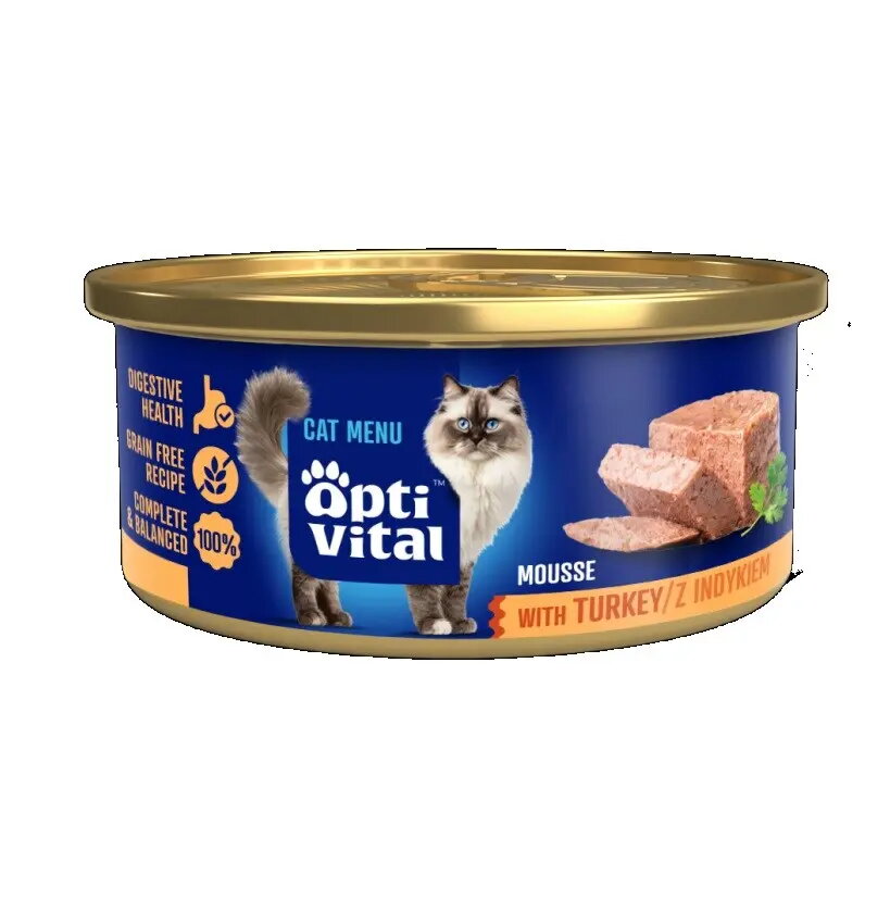 Mitrs kaķu barība OptiVital mini paciņa