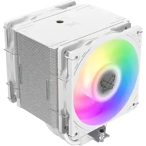 CPU cooler SCYTHE Mugen 6 Dual Fan White ARGB Edition, dual 120 mm fans, white finish