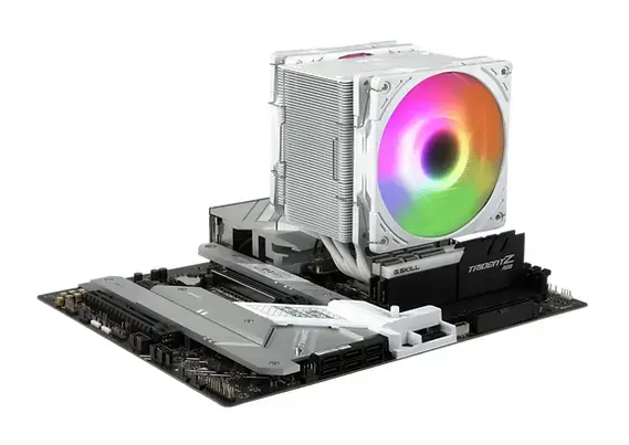 SCYTHE Mugen 6 Dual Fan White ARGB CPU cooler Photo 2