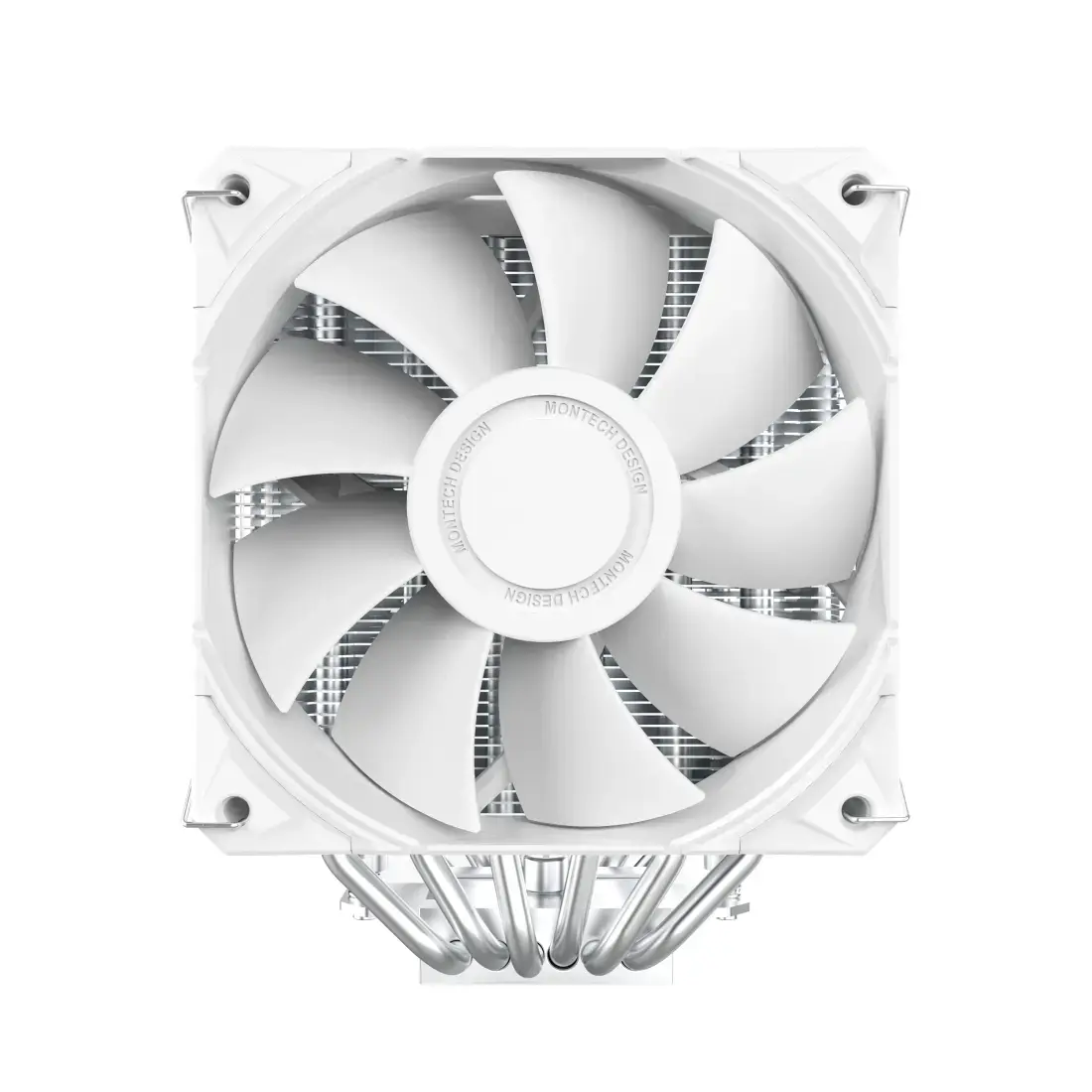 Montech NX600 procesora dzesētājs — 120 mm (balts) Photo 2