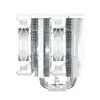 Montech NX600 procesora dzesētājs — 120 mm (balts) Photo 5