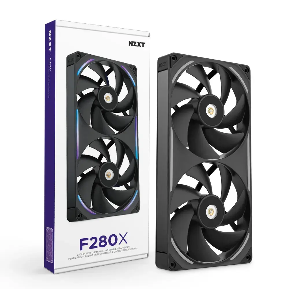 NZXT F280X 140 mm korpusa ventilators Photo 2