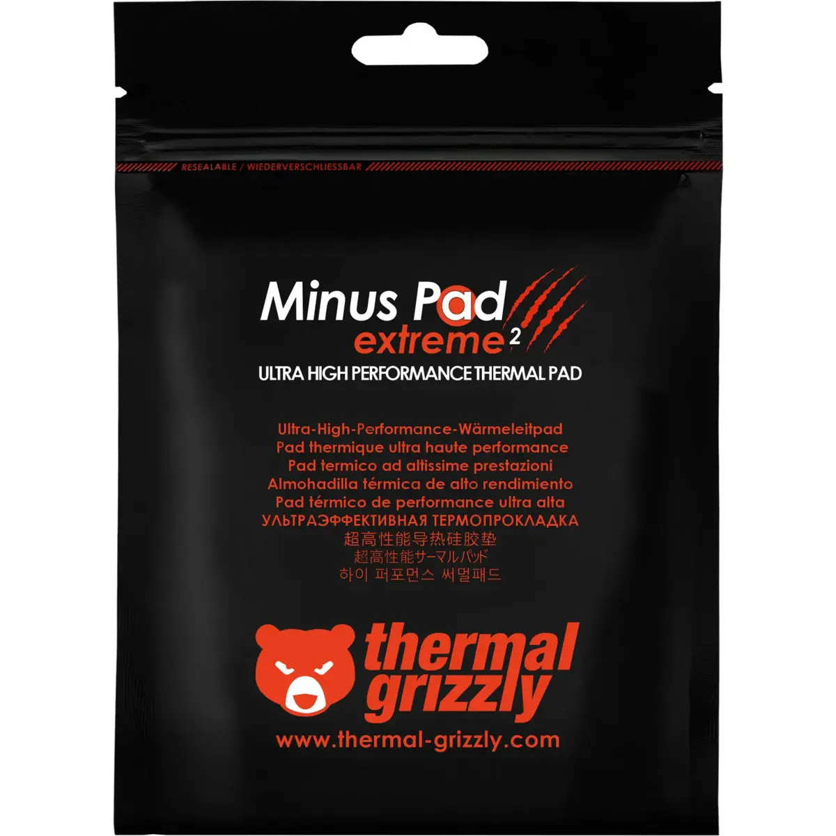 Thermal Grizzly Minus Pad extreme 2 — 120x20x2 мм Photo 2