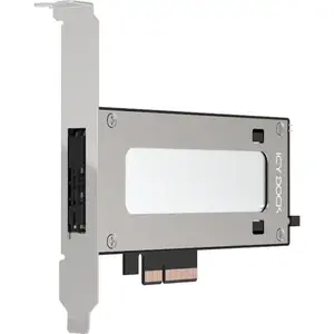 PCIe NVMe M.2 adapter card icy dock MB840M5P-B, black/silver