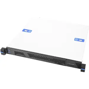 1U Rackmount Server Case Chenbro RM143 — 1U, black, rackmount chassis