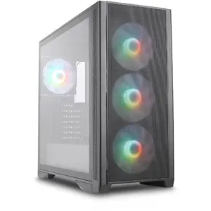 Tower case Silentware Air 1000, black, tempered glass side panel