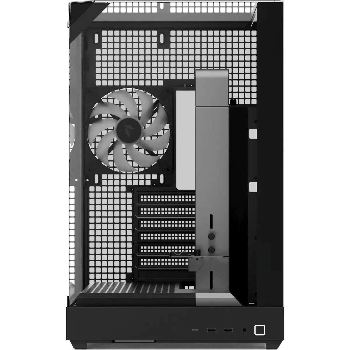 Корпус Tower APNX V2 — 3 закалённых стекла, чёрный Photo 4