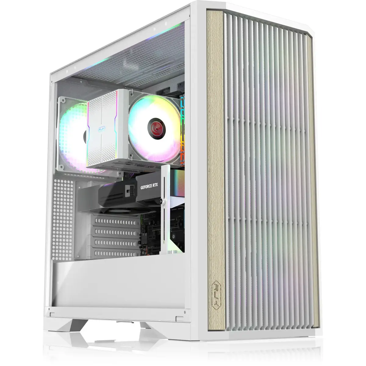 RAIJINTEK AGOS MAX-MS4 tornis korpuss balts Photo 4