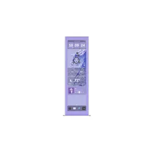 HYTE Y70 Touch Display Upgrade Taro Milk 14.9-inch touchscreen — purple