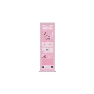 Skārienekrāns HYTE Y70 Touch Display Upgrade Strawberry Milk — 14,5 collu rozā skārienekrāns