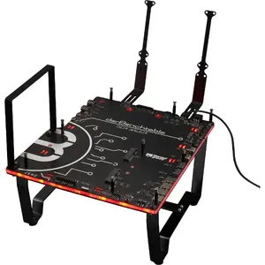 Thermal Grizzly der8enchtable benchtable black — desktop motherboard test bench surface