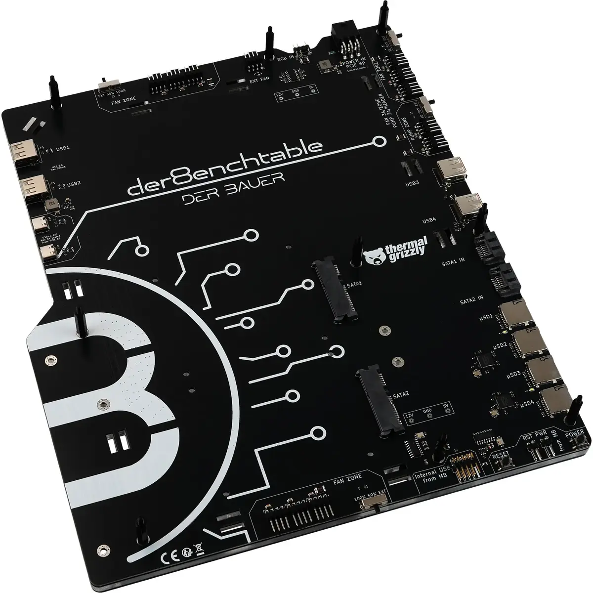 Thermal Grizzly der8enchtable benchtable black Photo 2