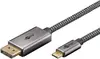 GOOBAY USB-C uz DisplayPort kabelis 4K@60Hz 2 m Photo 2