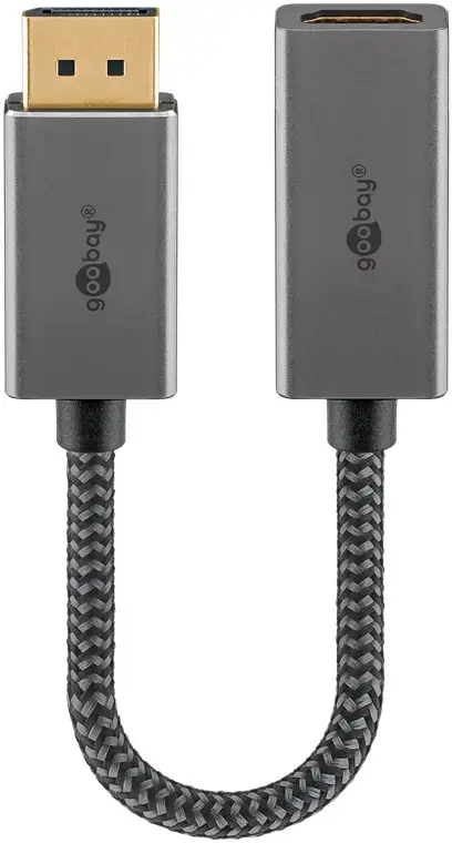 GOOBAY DisplayPort to HDMI adapter cable 8K@60Hz Photo 2